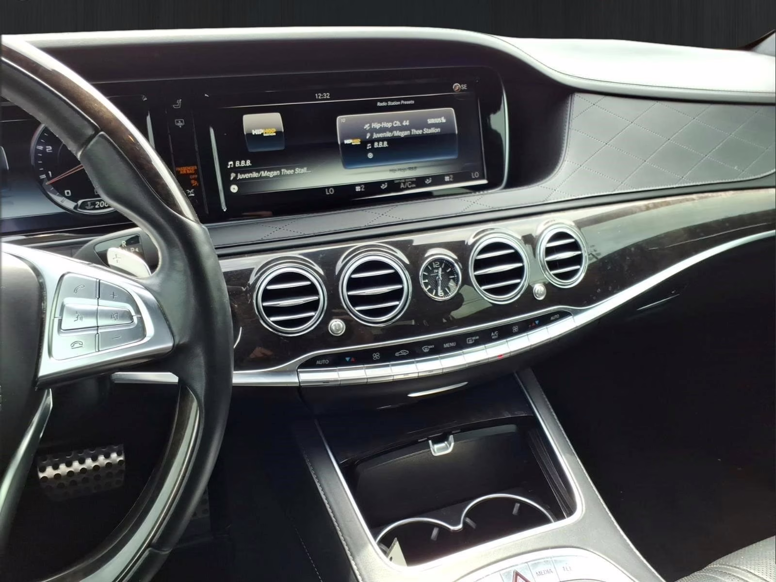 2016 Black Mercedes-Benz S-Class S 63 AMG AWD Sedan