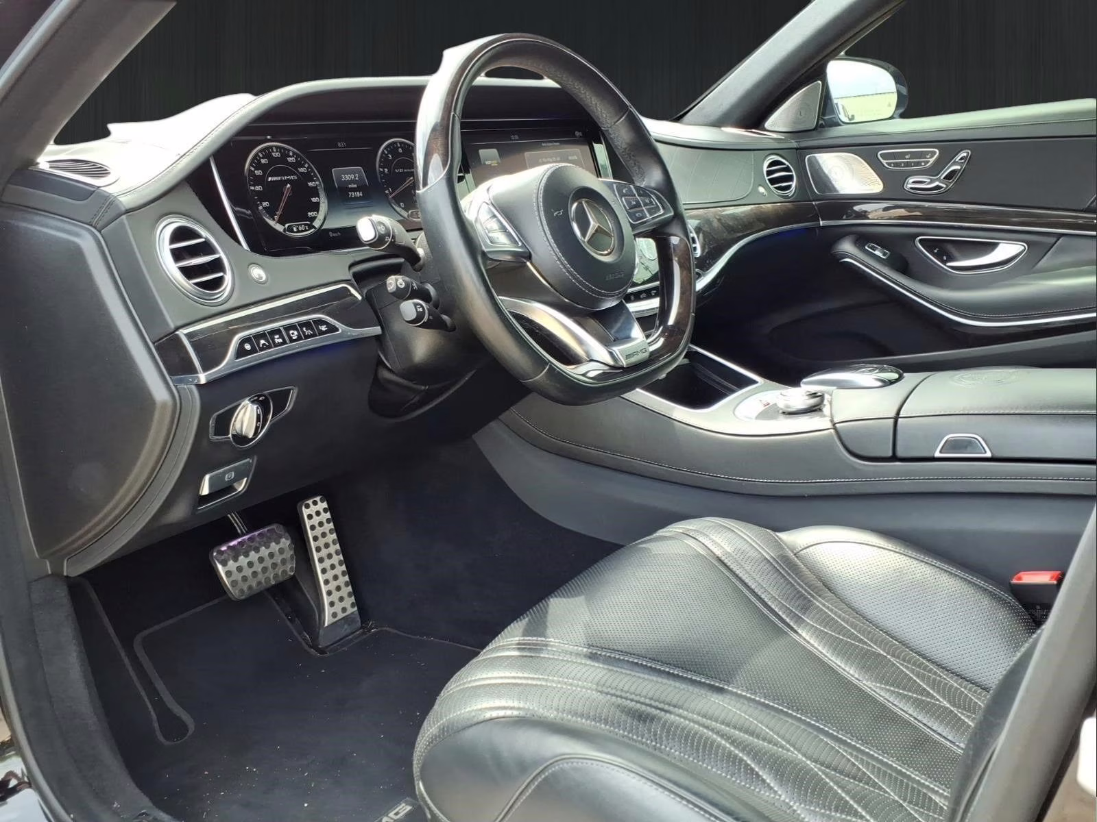 2016 Black Mercedes-Benz S-Class S 63 AMG AWD Sedan