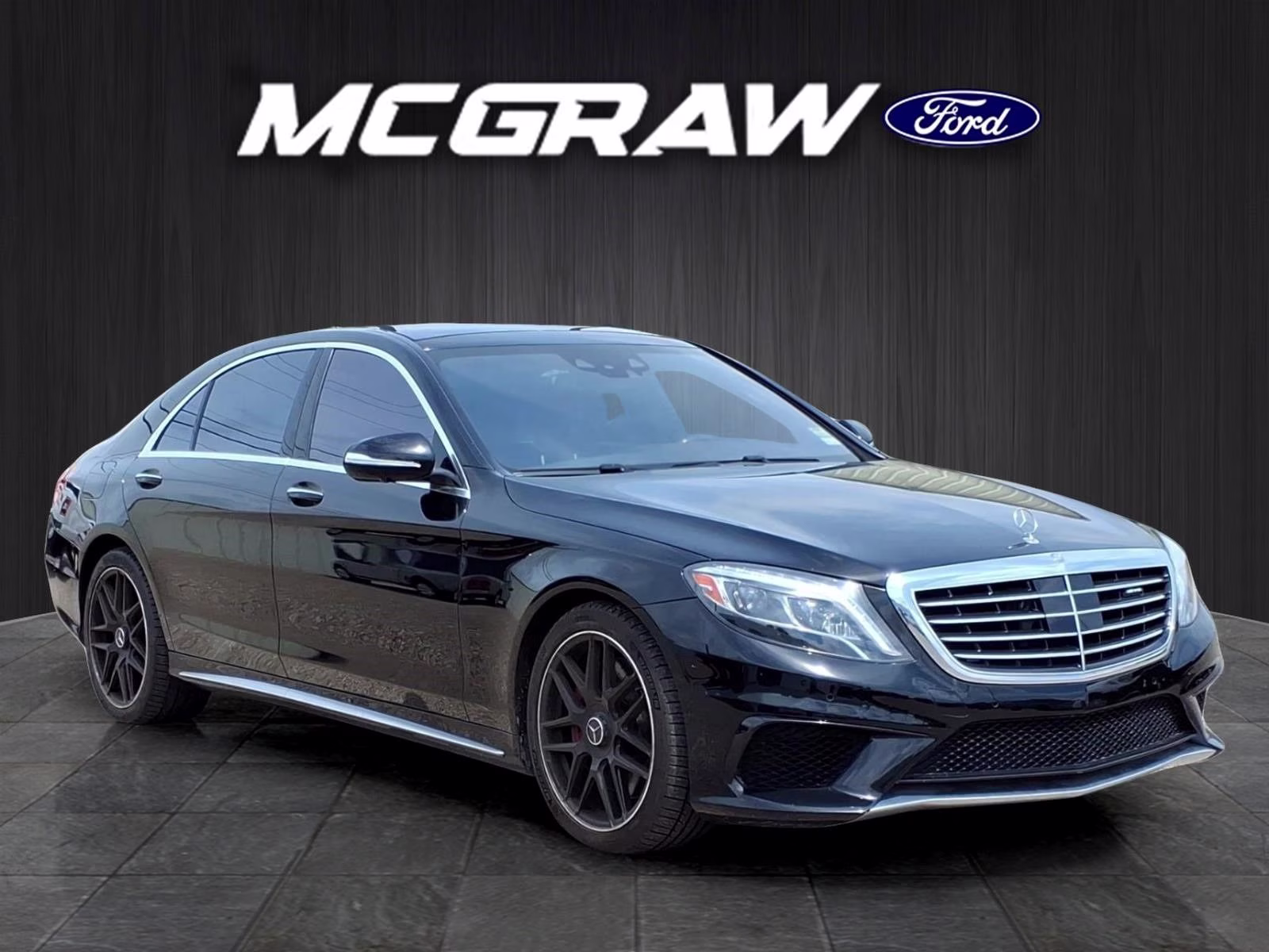 2016 Black Mercedes-Benz S-Class S 63 AMG AWD Sedan