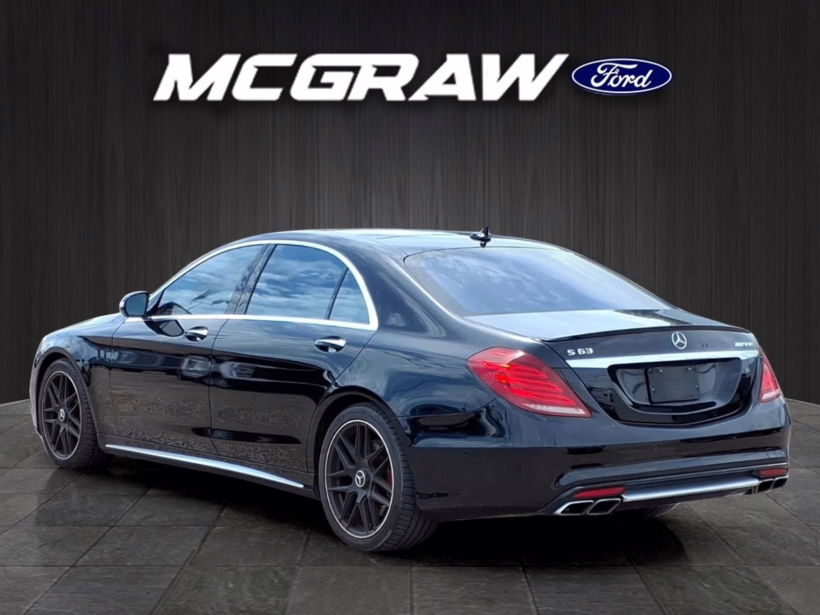 2016 Black Mercedes-Benz S-Class S 63 AMG AWD Sedan