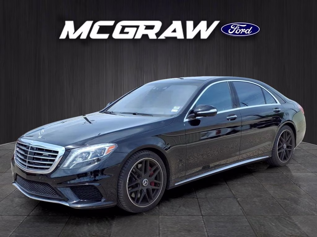 2016 BLACK Mercedes-Benz S-Class S63 AMG AWD Sedan