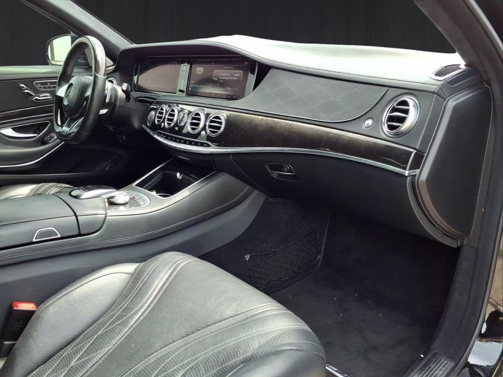 2016 BLACK Mercedes-Benz S-Class S63 AMG AWD Sedan