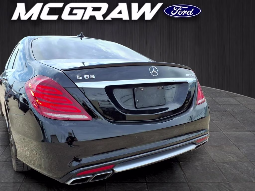 2016 BLACK Mercedes-Benz S-Class S63 AMG AWD Sedan