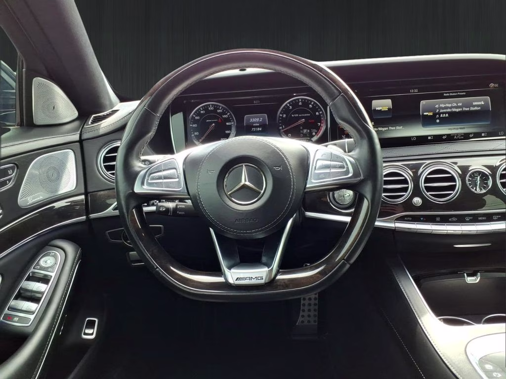 2016 BLACK Mercedes-Benz S-Class S63 AMG AWD Sedan