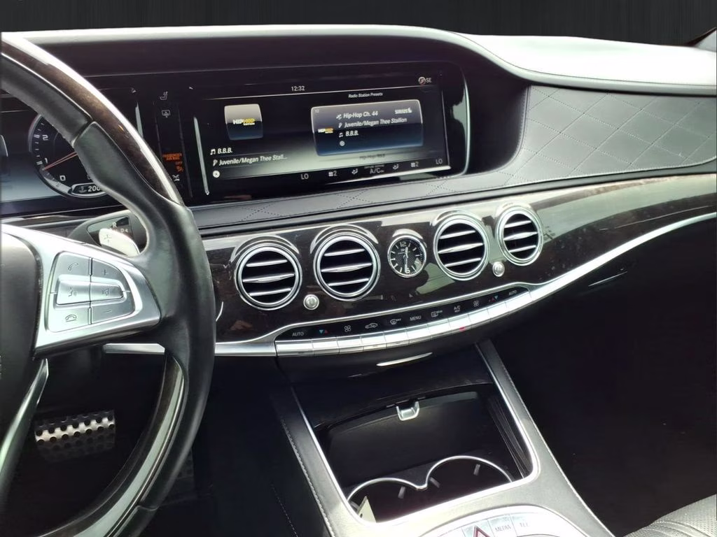 2016 BLACK Mercedes-Benz S-Class S63 AMG AWD Sedan