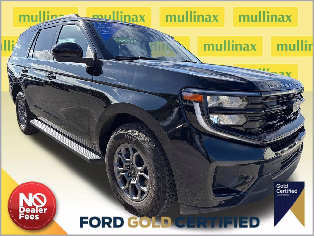 2025 Agate Black Metallic Ford Expedition Active RWD SUV