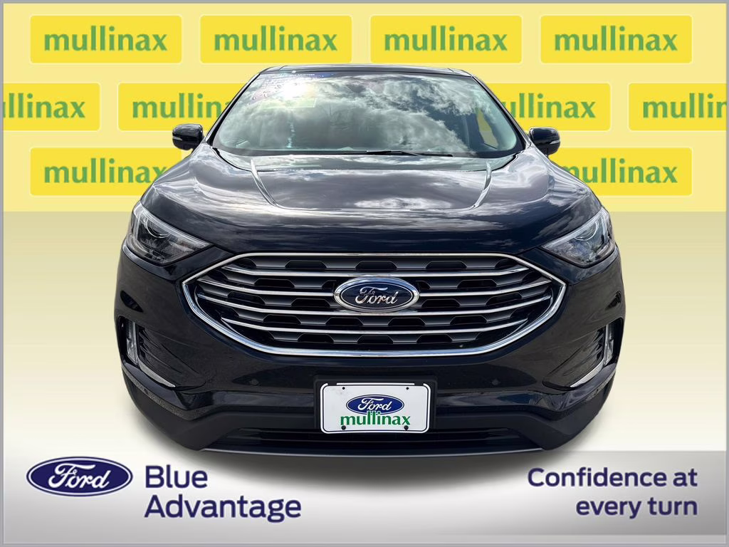 2024 Agate Black Metallic Ford Edge Titanium AWD SUV