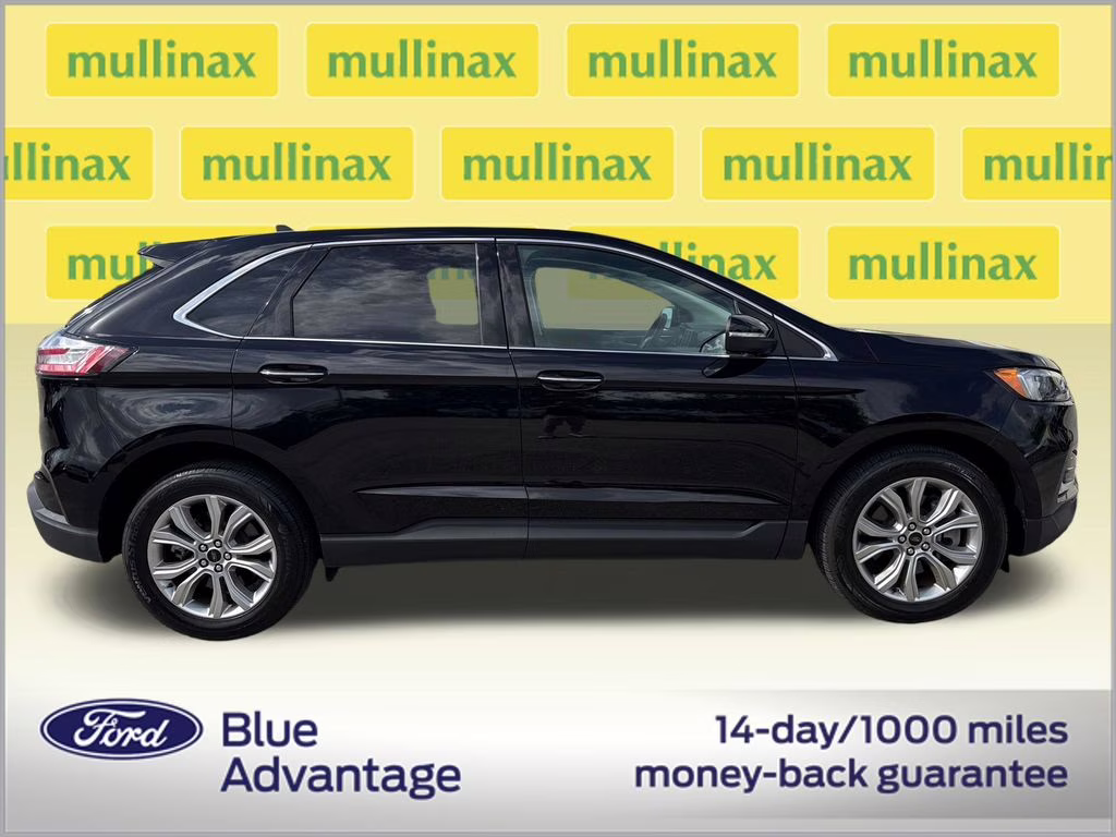 2024 Agate Black Metallic Ford Edge Titanium AWD SUV