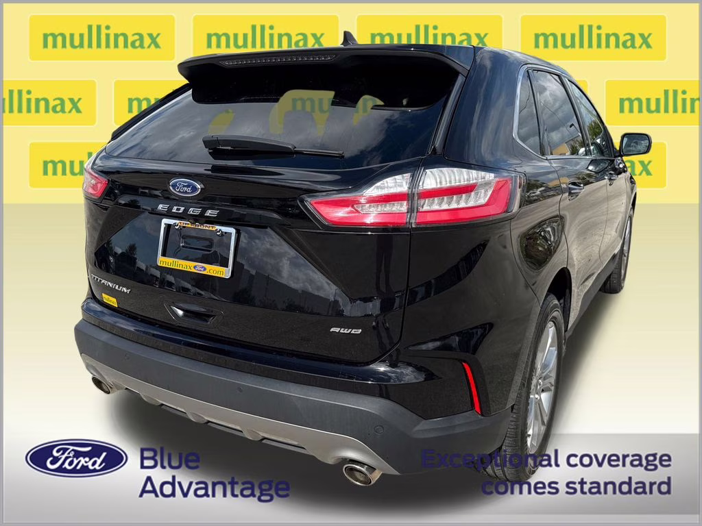 2024 Agate Black Metallic Ford Edge Titanium AWD SUV
