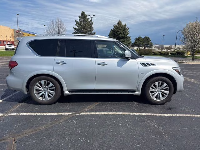 2016 Liquid Platinum INFINITI QX80 Base 4X4 SUV