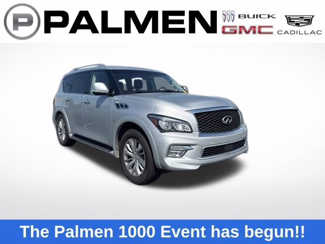 2016 Liquid Platinum INFINITI QX80 Base 4X4 SUV