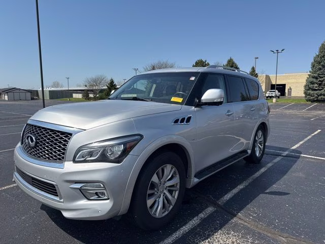 2016 Liquid Platinum INFINITI QX80 Base 4X4 SUV