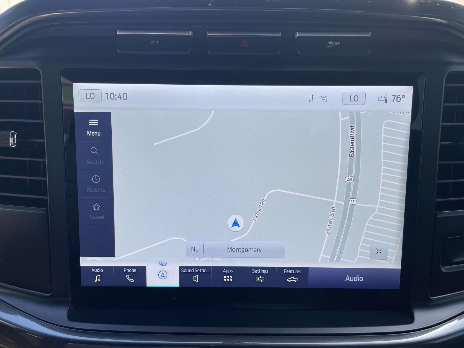 2023 Blue Ford F-150 XLT RWD Truck