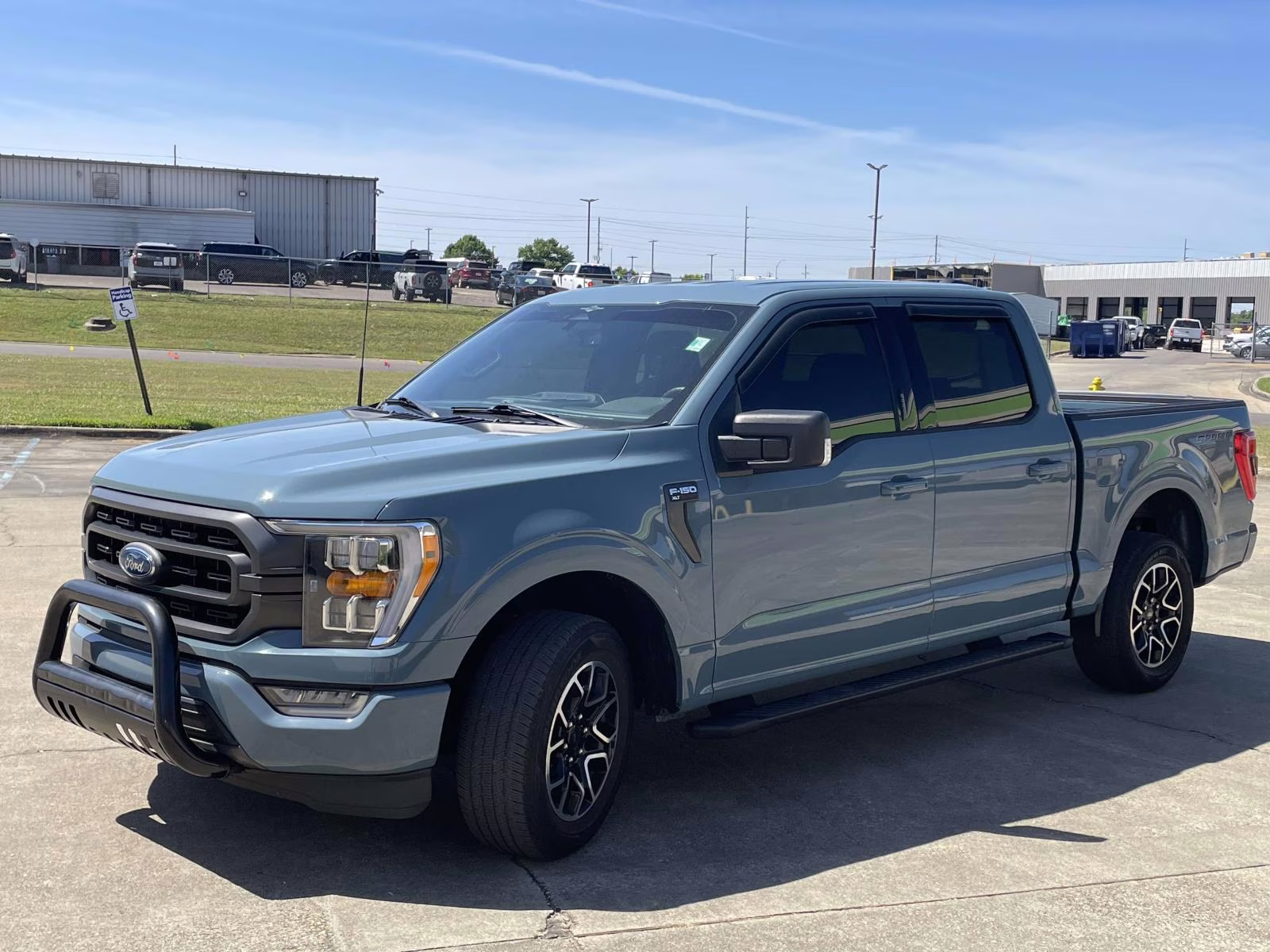 2023 Blue Ford F-150 XLT RWD Truck