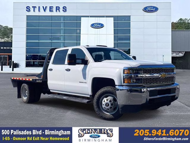 2019 Summit White Chevrolet Silverado 3500HD Work Truck RWD Truck