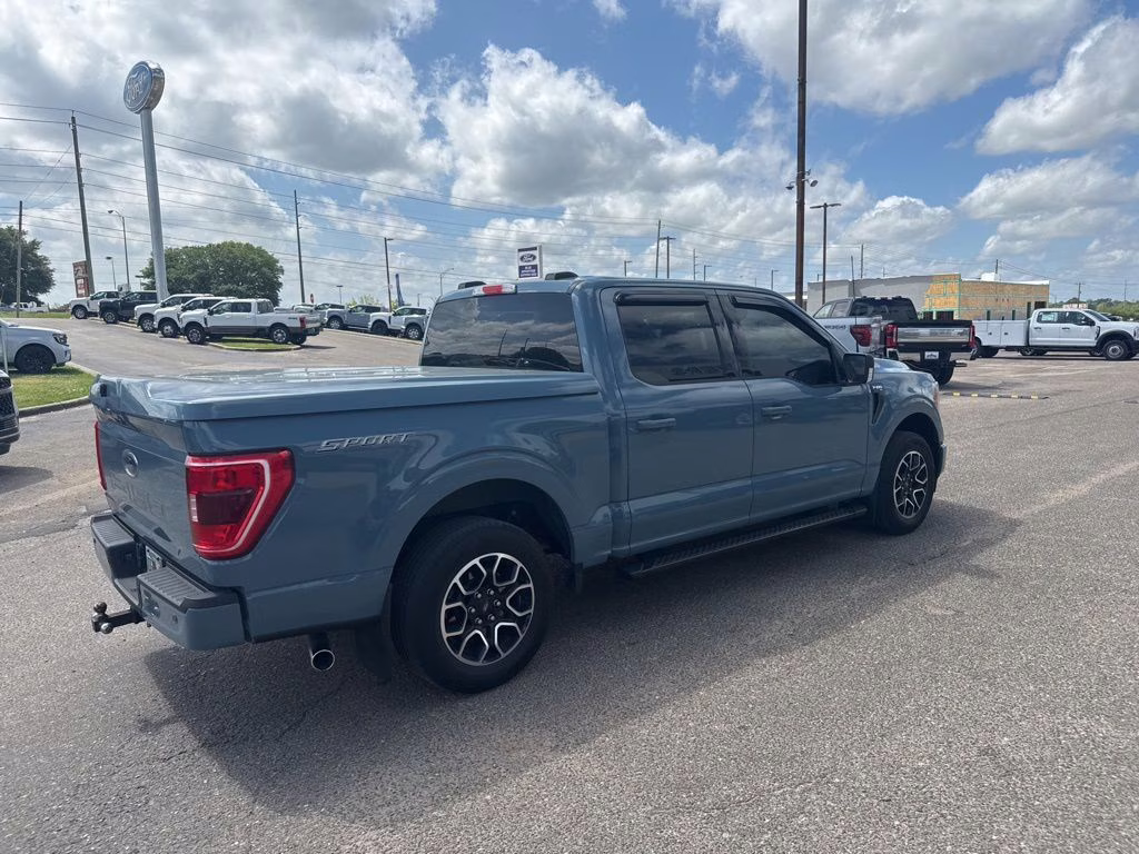 2023 Blue Ford F-150 XLT RWD Truck