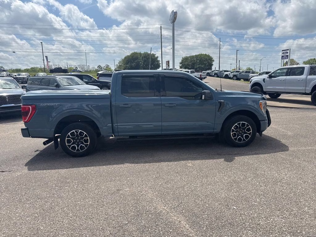 2023 Blue Ford F-150 XLT RWD Truck