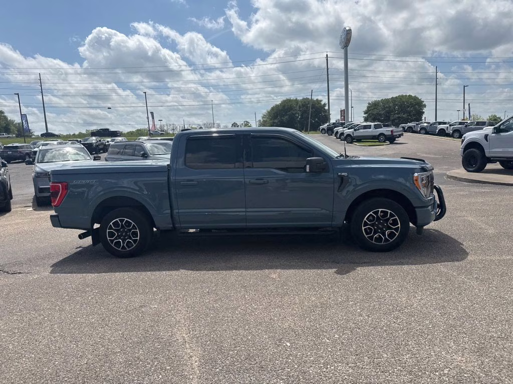2023 Blue Ford F-150 XLT RWD Truck