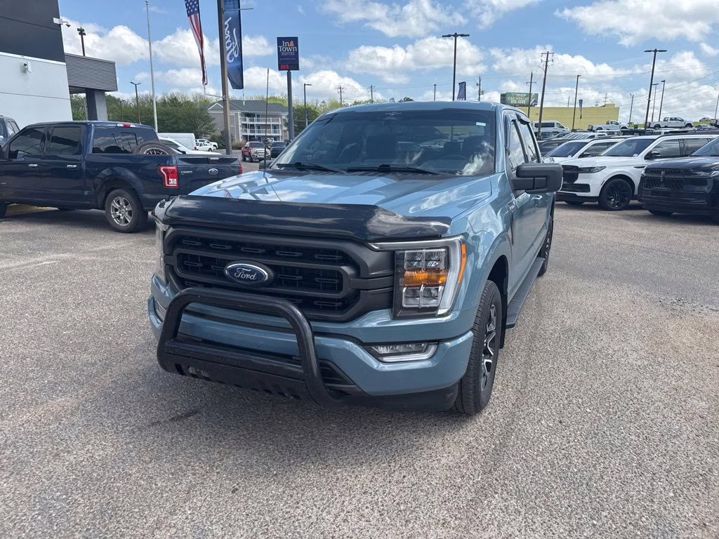 2023 Blue Ford F-150 XLT RWD Truck