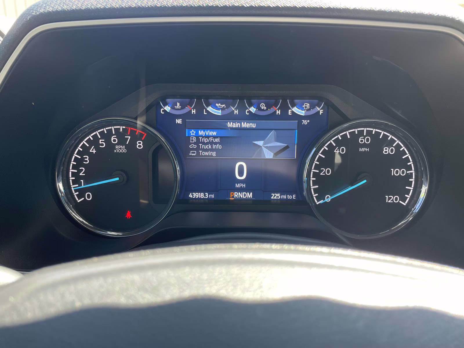 2023 Blue Ford F-150 XLT RWD Truck