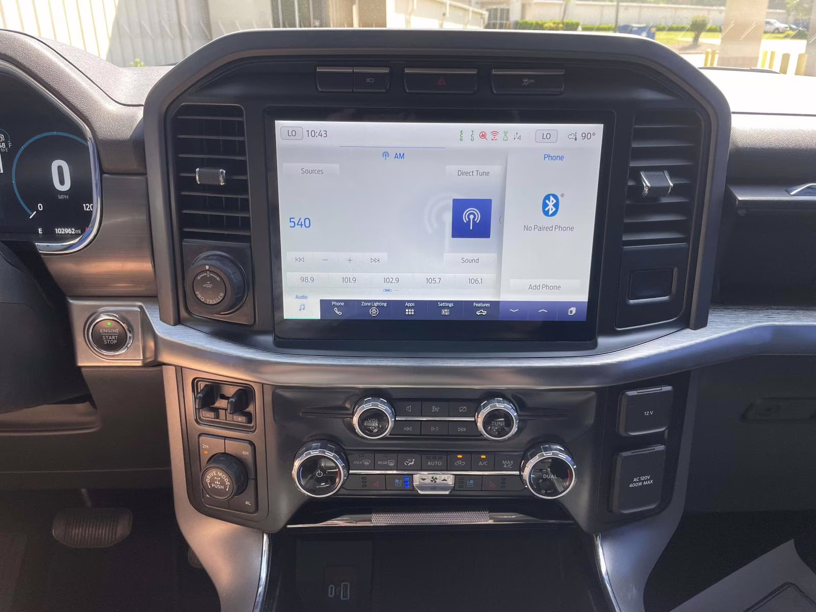 2022 Agate Black Metallic Ford F-150 Lariat 4X4 Truck