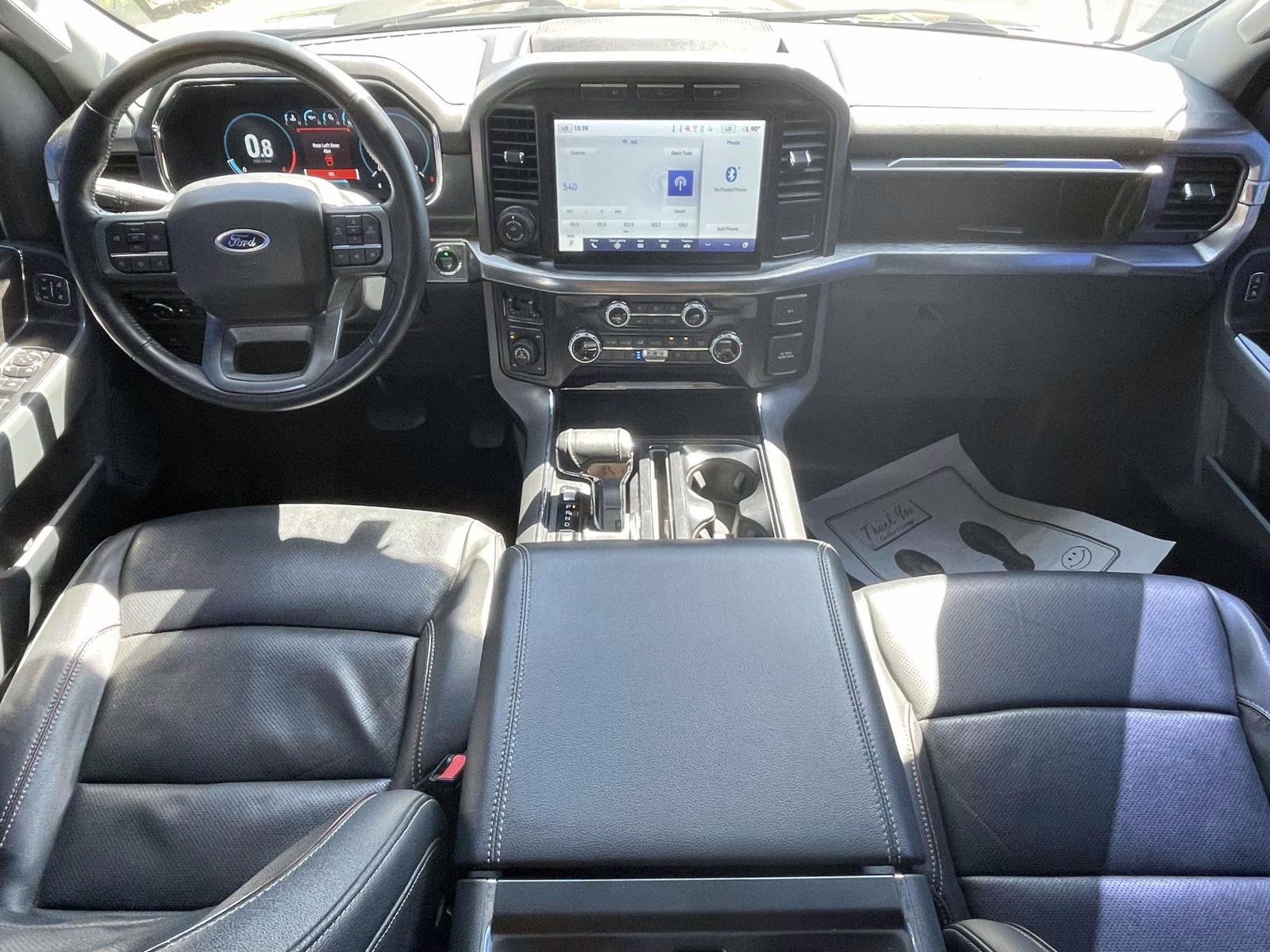 2022 Agate Black Metallic Ford F-150 Lariat 4X4 Truck