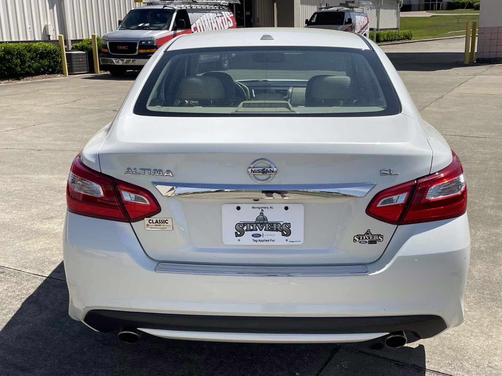 2016 Pearl White Nissan Altima 2.5 SL FWD Sedan