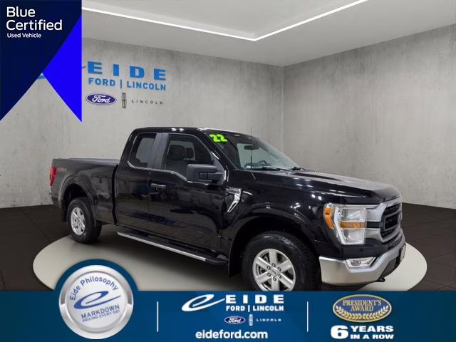 2022 Agate Black Metallic Ford F-150 XLT 4X4 Truck