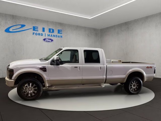 2008 Oxford White Clearcoat Ford Super Duty F-350 SRW SRW King Ranch 4X4 Truck
