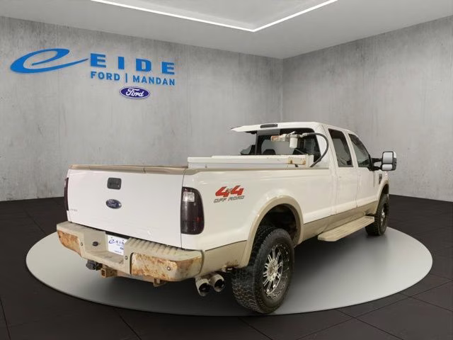 2008 Oxford White Clearcoat Ford Super Duty F-350 SRW SRW King Ranch 4X4 Truck