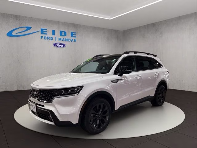 2022 Glacial White Pearl Kia Sorento X-Line SX Prestige AWD SUV