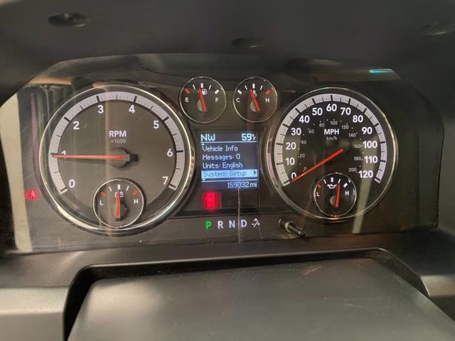 2012 True Blue Pearlcoat Ram 1500 Big Horn 4X4 Truck