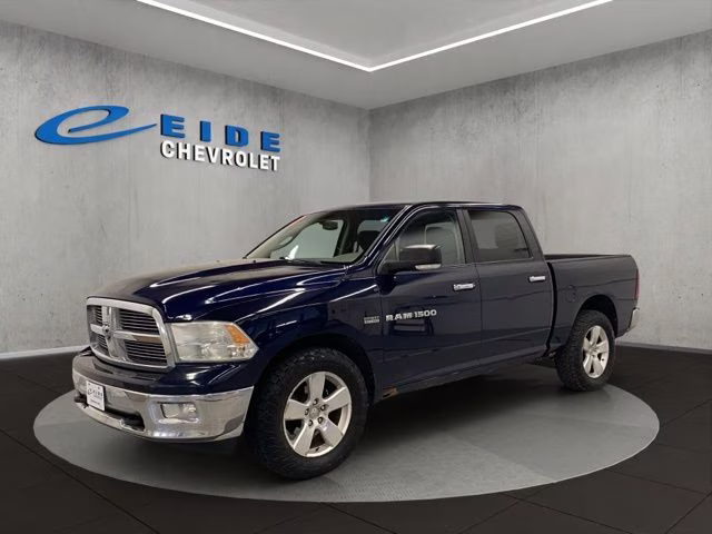 2012 True Blue Pearlcoat Ram 1500 Big Horn 4X4 Truck