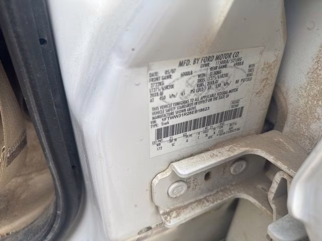 2008 Oxford White Clearcoat Ford Super Duty F-350 SRW SRW King Ranch 4X4 Truck