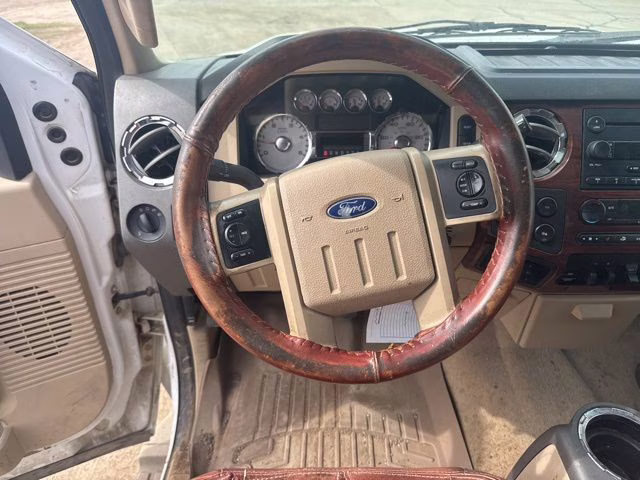 2008 Oxford White Clearcoat Ford Super Duty F-350 SRW SRW King Ranch 4X4 Truck