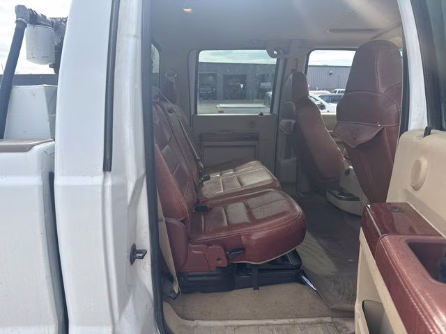 2008 Oxford White Clearcoat Ford Super Duty F-350 SRW SRW King Ranch 4X4 Truck