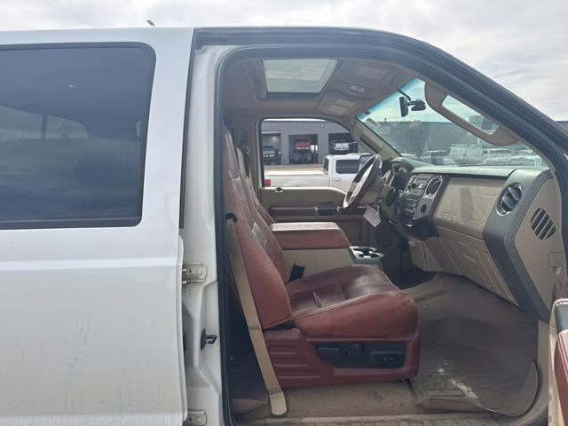 2008 Oxford White Clearcoat Ford Super Duty F-350 SRW SRW King Ranch 4X4 Truck