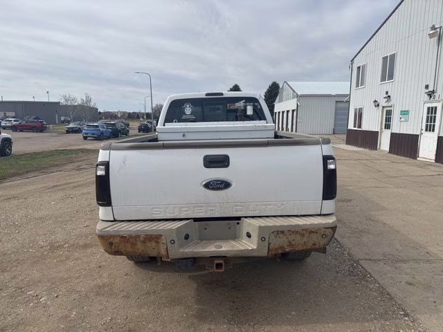 2008 Oxford White Clearcoat Ford Super Duty F-350 SRW SRW King Ranch 4X4 Truck