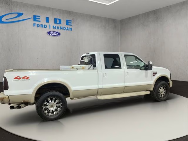 2008 Oxford White Clearcoat Ford Super Duty F-350 SRW SRW King Ranch 4X4 Truck