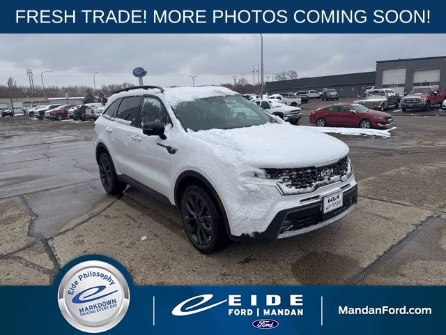 2022 Glacial White Pearl Kia Sorento X-Line SX Prestige AWD SUV