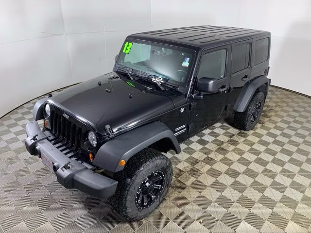 2013 Black Clearcoat Jeep Wrangler Unlimited Sport 4X4 SUV