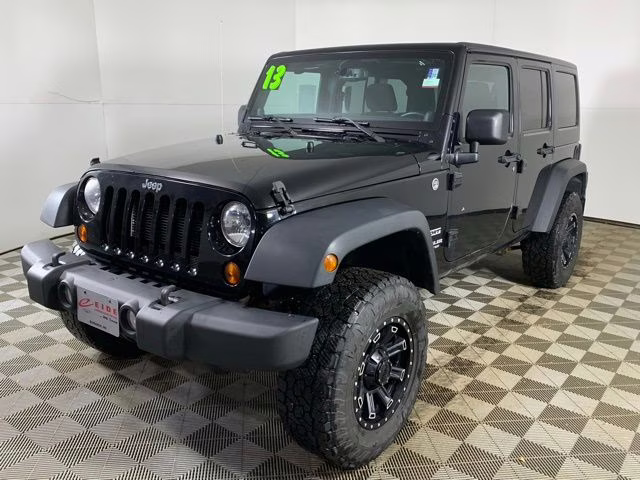 2013 Black Clearcoat Jeep Wrangler Unlimited Sport 4X4 SUV
