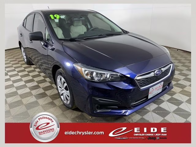 2019 Dark Blue Pearl Subaru Impreza 2.0i AWD Sedan