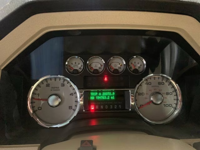 2008 Oxford White Clearcoat Ford Super Duty F-350 SRW SRW King Ranch 4X4 Truck