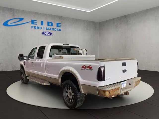 2008 Oxford White Clearcoat Ford Super Duty F-350 SRW SRW King Ranch 4X4 Truck