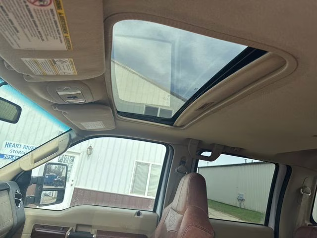 2008 Oxford White Clearcoat Ford Super Duty F-350 SRW SRW King Ranch 4X4 Truck