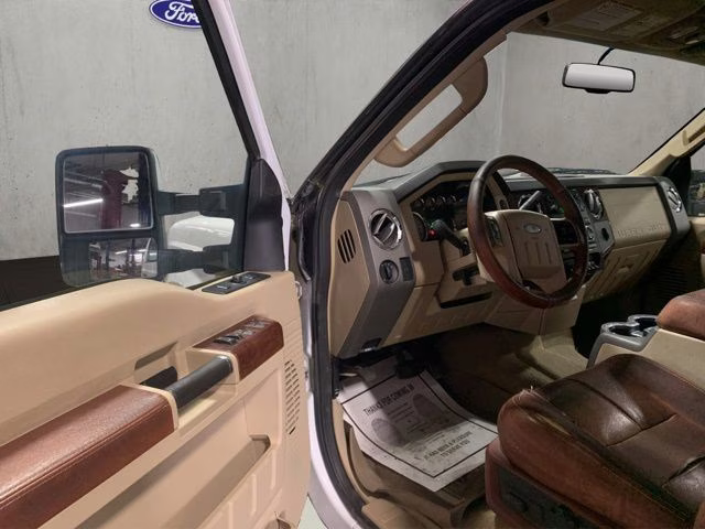 2008 Oxford White Clearcoat Ford Super Duty F-350 SRW SRW King Ranch 4X4 Truck