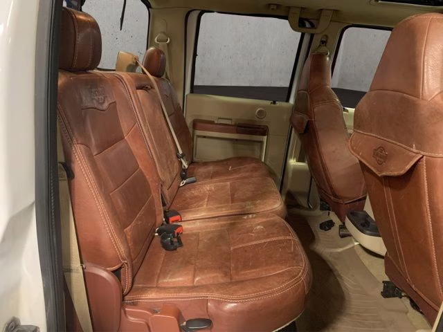 2008 Oxford White Clearcoat Ford Super Duty F-350 SRW SRW King Ranch 4X4 Truck