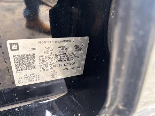 2019 Black Chevrolet Suburban Premier 4X4 SUV