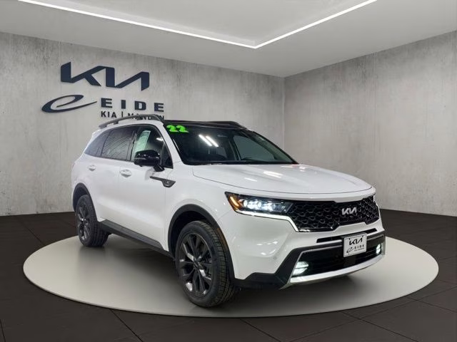 2022 Glacial White Pearl Kia Sorento X-Line SX Prestige AWD SUV